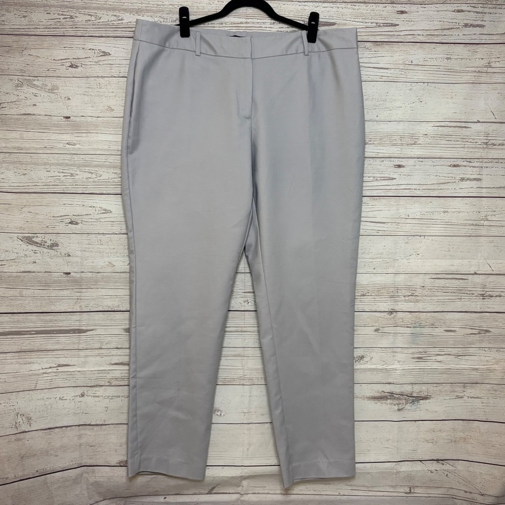 Liz Claiborne Career Audra Classic Gray Dress Pants Womens 18‎ NWT